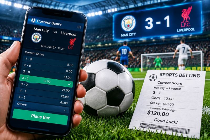 Marcador correcto en apuestas deportivas: guía clara para México