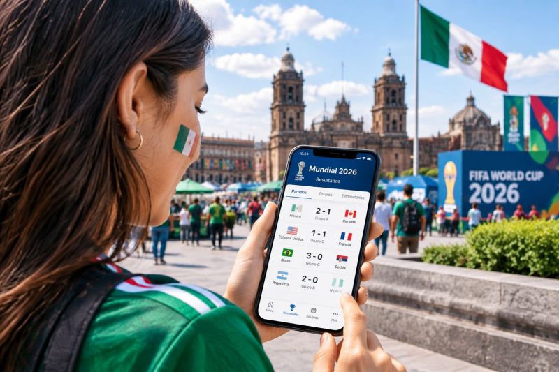 ¿Dónde consultar resultados del Mundial 2026? Guía desde Ciudad de México y otras ciudades